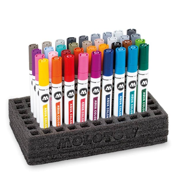 Molotow Marker Aqua Color Brush - Complete Set