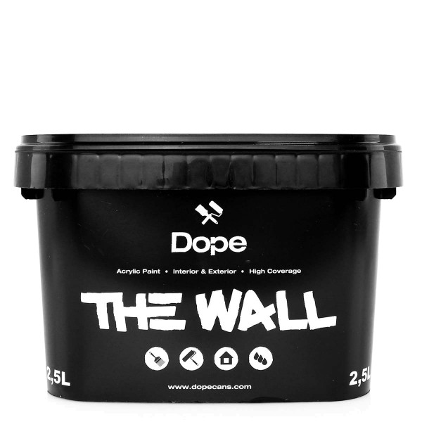 Dope The Wall Wandfarbe 2,5 Liter - 10 Farben