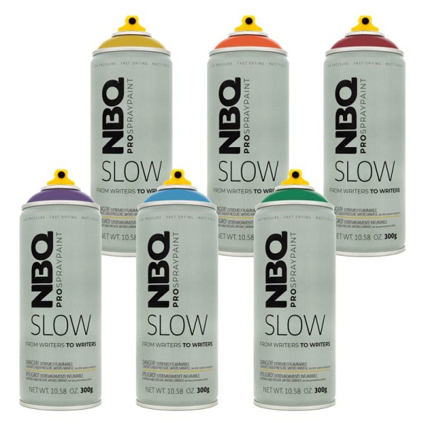 NBQ Cans Slow 400ml - 6er Sparpack Fullcolors