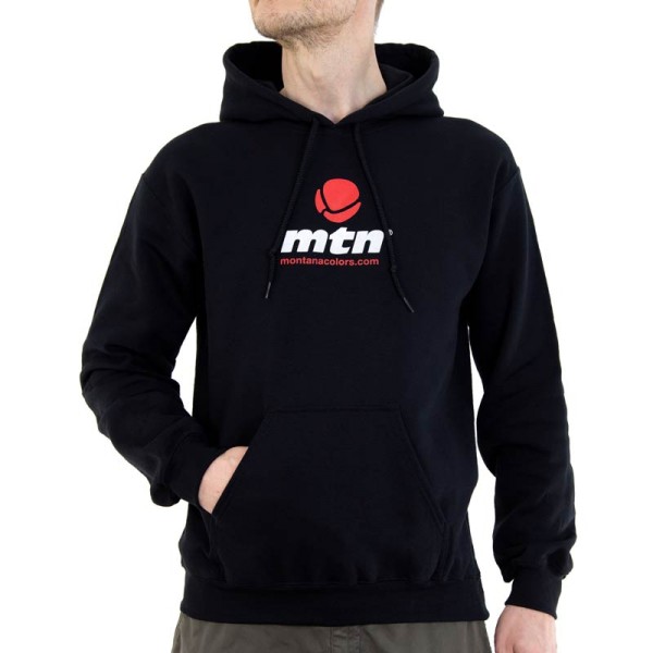 MTN Colors Logo Hoodie - Schwarz