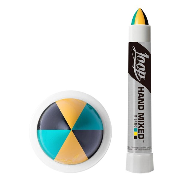 The LOOP x Hand Mixed Marker Milano Pro - Black Turquoise Yellow