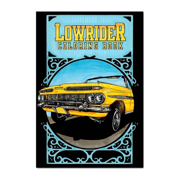 Lowrider Coloring Book - Malbuch