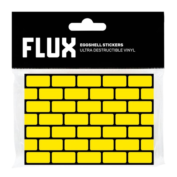 Flux Eggshell Stickers - 50 Stück - Bricks Ye