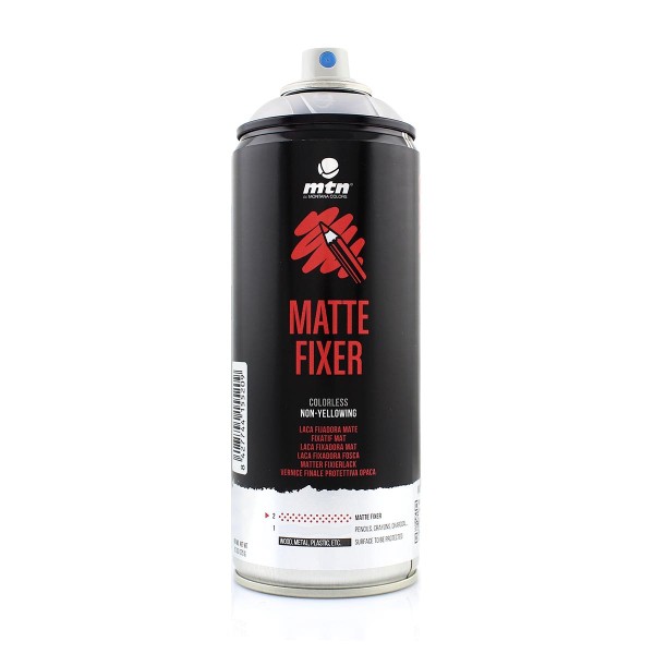 MTN Cans Pro Matte Fixer Klarlack 400ml - Transparent Matt