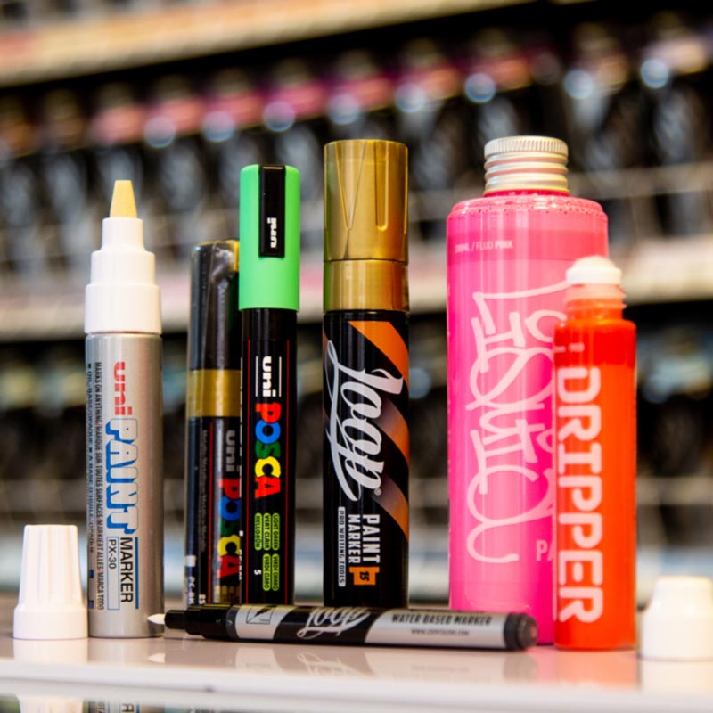 Graffiti Markers & Pens  ✓ Here in the Graffiti Online Shop