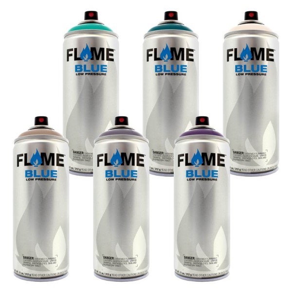 Flame Blue 400ml - 6er Sparpack Hall of Fame 3