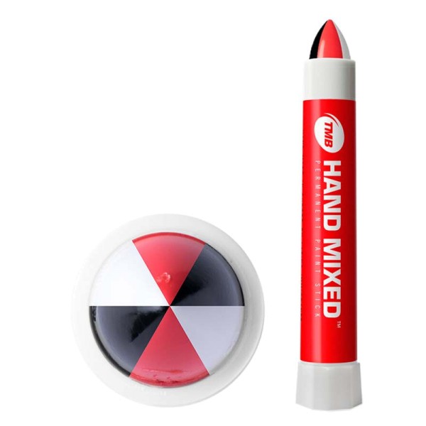 The Hand Mixed Marker TMB - White Red Black