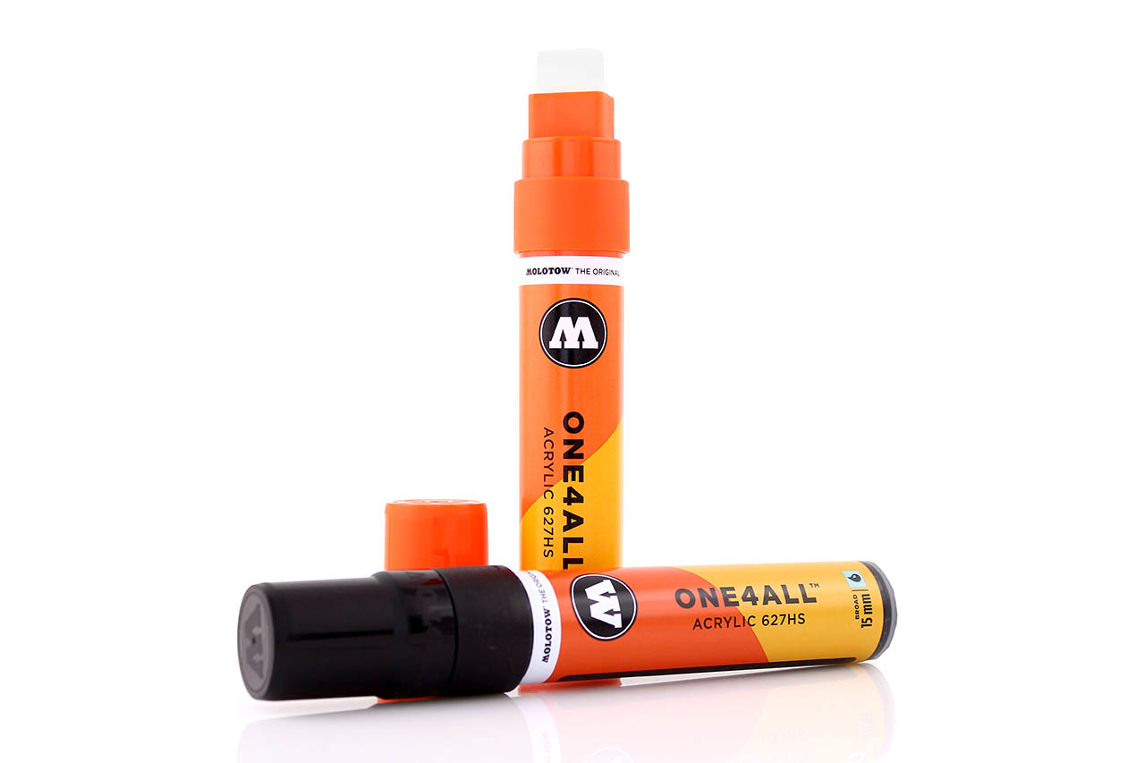 MOLOTOW Marker ONE4ALL Acrylic 627HS - 12 Farben | Actionmarker