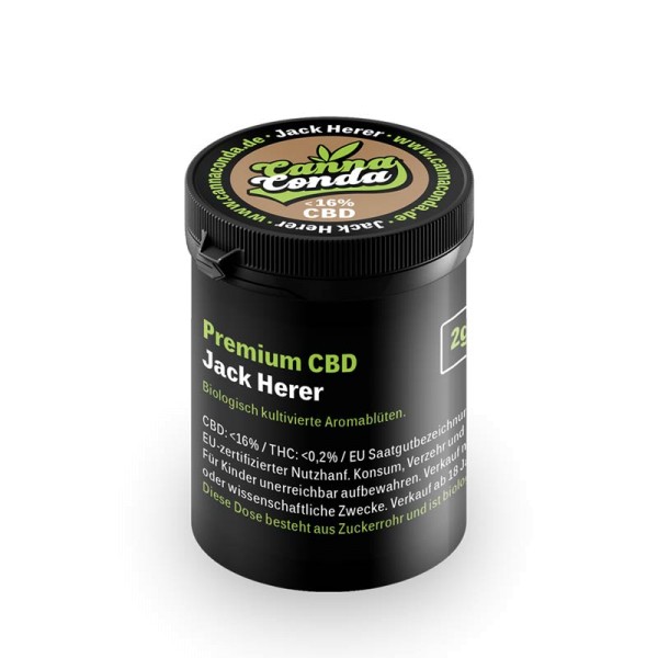 Premium CBD Aromablüten Jack Herer - 2 Gramm