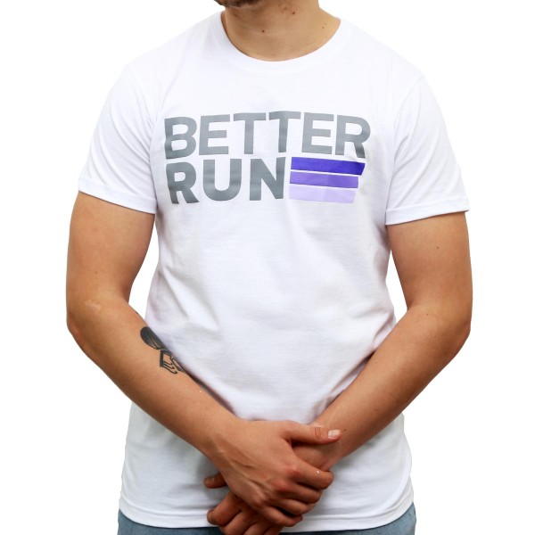 Betterrun Logo T-Shirt Men - White