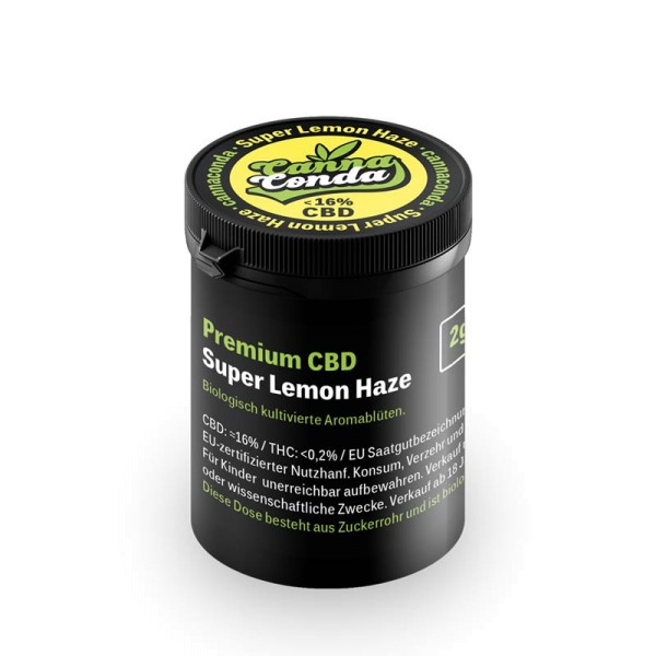 Premium CBD Aromablüten Super Lemon Haze - 2 Gramm