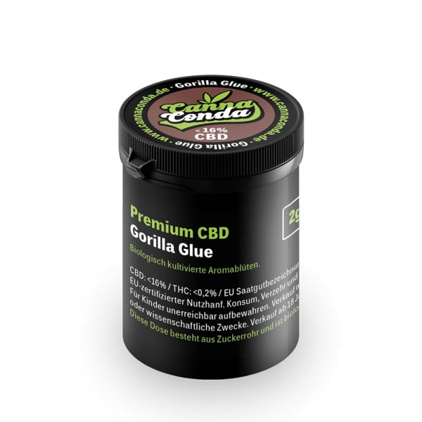 Premium CBD Aromablüten Gorilla Glue - 2 Gramm