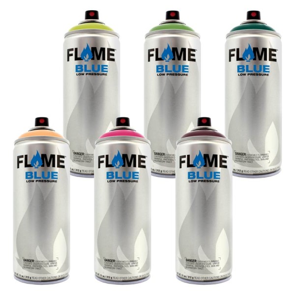 Flame Blue 400ml - 6er Sparpack Hall of Fame 2