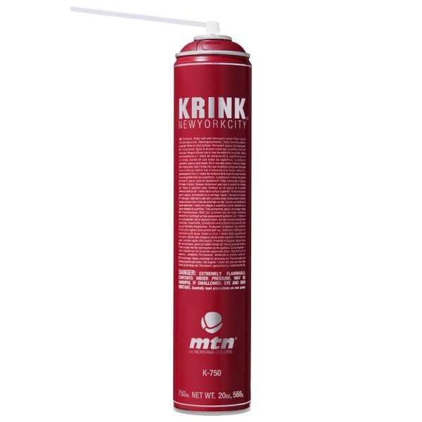 MTN Cans Krink K-750 Limited Edition 750ml - Red