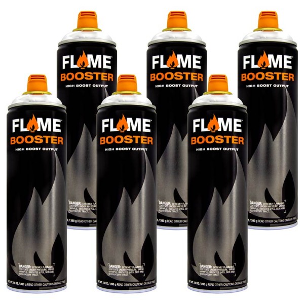 Flame Booster 500ml - 6er Sparpack Chrome