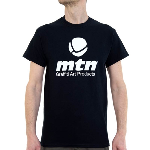 MTN T-Shirt Logo Big Front Basic - Black