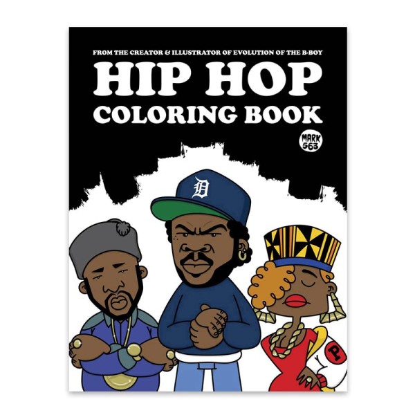 Hip Hop Coloring Book - Malbuch