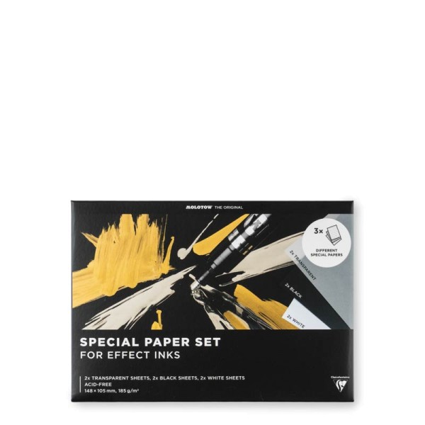Molotow Special Paper Set DIN A6 Quer - Fu?r Effekttinten