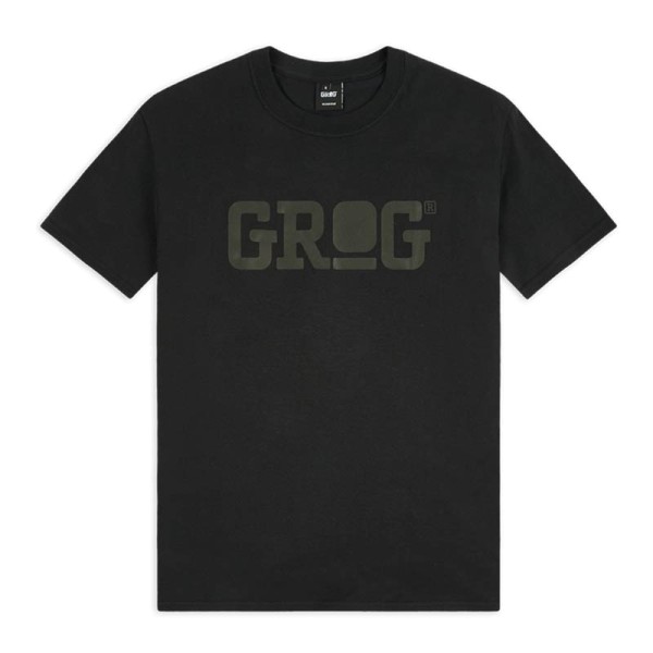 Grog T-Shirt Classic Logo - Black