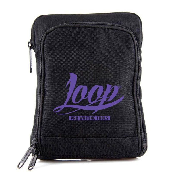 Loopcolors Pusherbag Logo Loop - Black-Purple