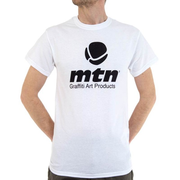 MTN T-Shirt Logo Big Front Basic - White