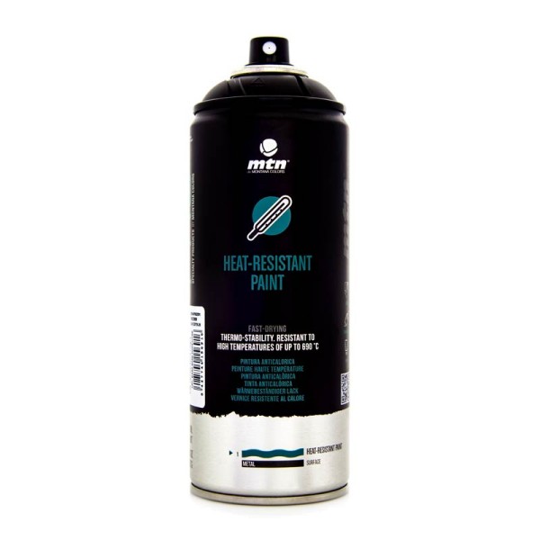 MTN Cans Pro Heat-Resistant Paint 400ml - 2 Farben