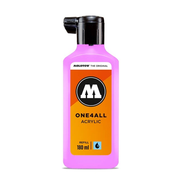 Molotow Refill One4all Acrylic Fluoreszierend 180ml - 4 Farben