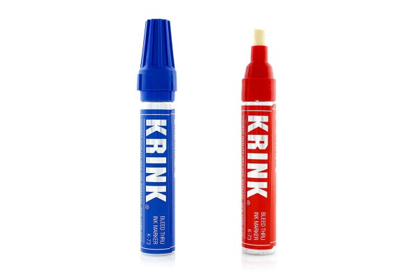 Krink K-73 Bleed Thru Ink Marker - 2 Farben