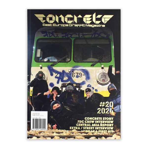 Concrete Magazine East Europe Graffiti - Issue 20