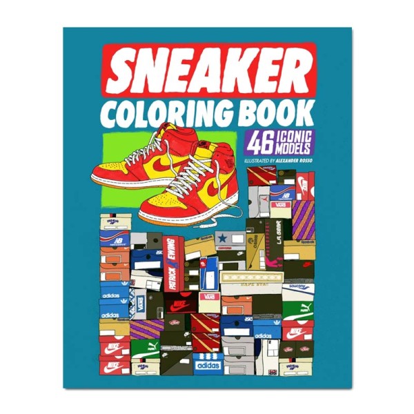 Sneaker Coloring Book - Malbuch