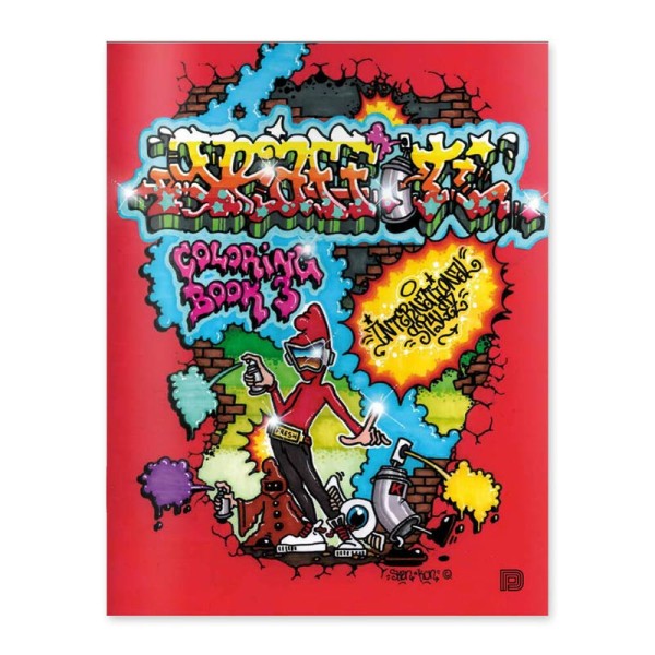 Urban Media - Graffiti Coloring Book #3 International Stylez