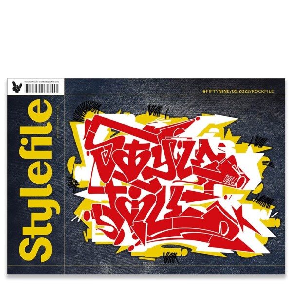 Stylefile Graffiti Magazine - Issue 59 The ROCK File